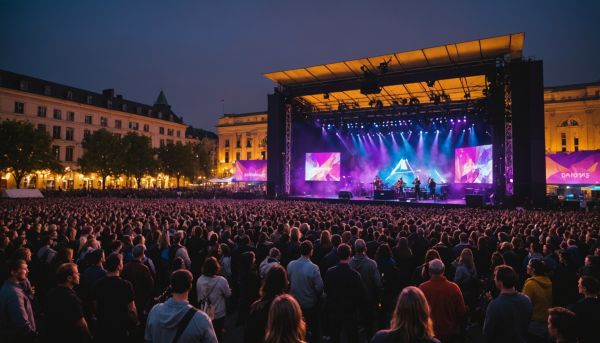 Concerts et spectacles dans la grande ville