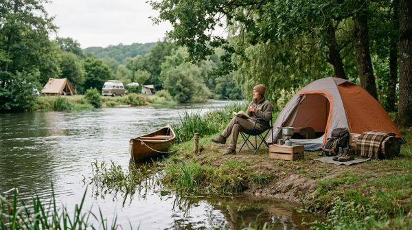 Optimiser son séjour dans un camping au bord d'une rivière