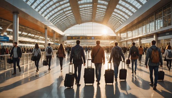 Transport voyage aeroport gare