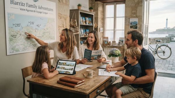 Vacances en famille à Biarritz : choisissez une agence de voyage unique