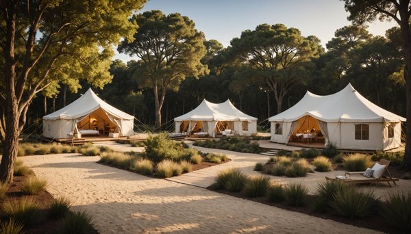 Qu'est-ce qui distingue un camping de luxe dans les landes ?